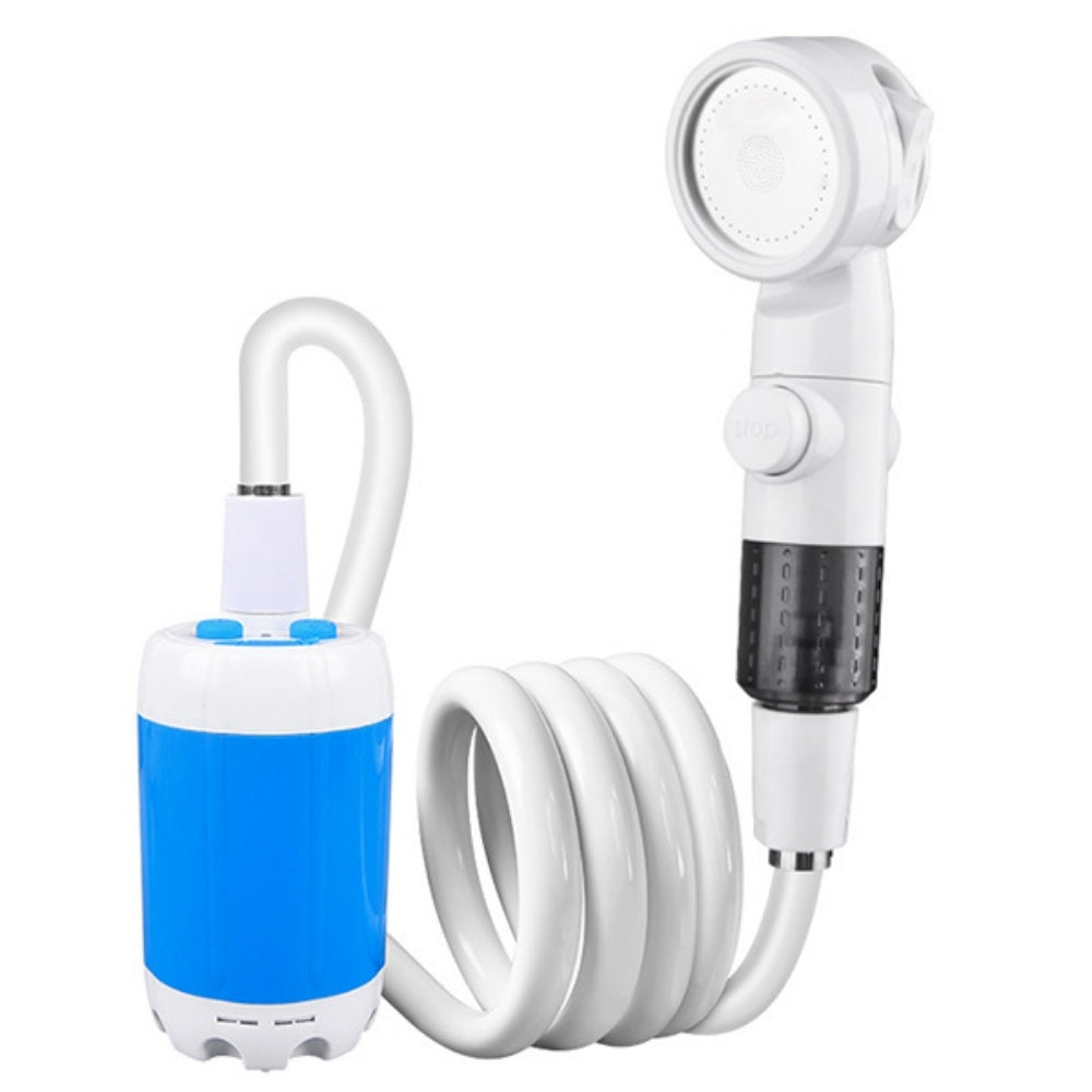 Douche d'extérieur portable, facile à utiliser, idéale pour le camping, la randonnée, la plage, l'arrosage, etc... null